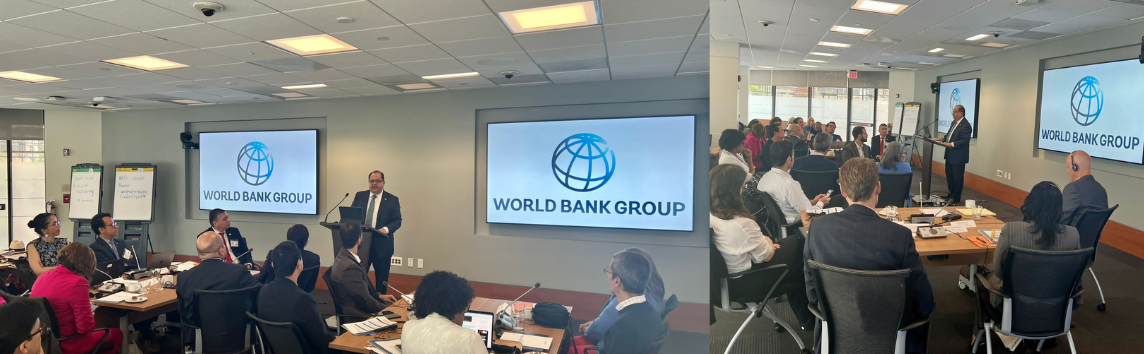 Director Nacional del INE participa en EEUU de Taller Regional del Banco Mundial para fortalecer el SISEN